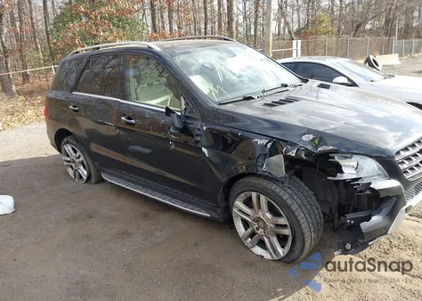 2014 Mercedes-Benz Ml 350 из США, поврежденный, VIN 4JGDA5JBXEA390677
